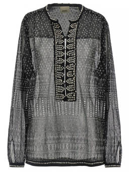Isabel Marant - Black Printed Top (S)