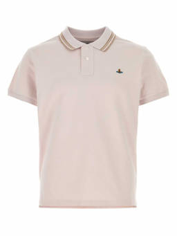 Vivienne Westwood - Pink Solid Shirt Collar Polo T-Shirt