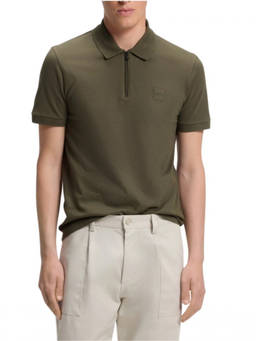 Boss - Dark Green Logo Polo T-Shirt