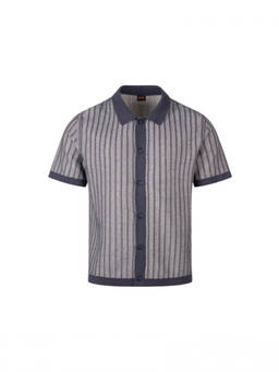 Boss - Blue Shirt Collar Shirt