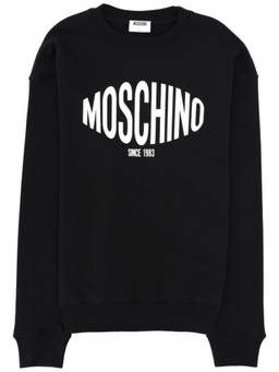 Moschino - Black Crew Neck Sweatshirt