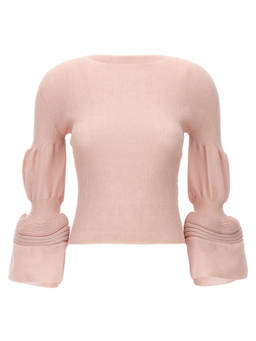 Issey Miyake - Pink Assemblage Branch Top (M)