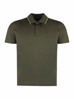 Paul & Shark - Green Solid Shirt Collar Polo T-Shirt (6XL)