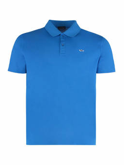 Paul & Shark - Blue Solid Shirt Collar Polo T-Shirt