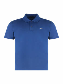 Paul & Shark - Blue Solid Shirt Collar Polo T-Shirt
