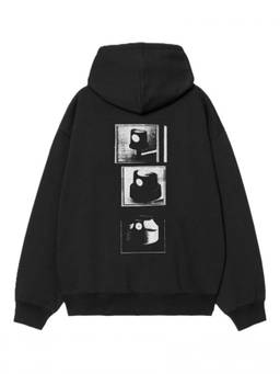 Carhartt WIP - Black Logo Hood Sweatshirt