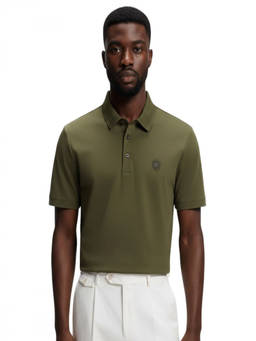 Boss - Olive Regular Logo Polo T-Shirt
