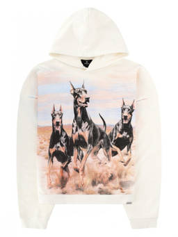 REPRESENT - Off White Graphic Hoodie