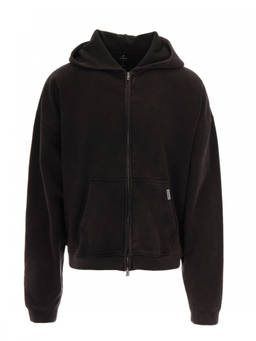 REPRESENT - Dark Brown Zip-Up Hoodie