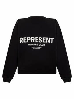 REPRESENT - Black Crew Neck Sweatshirt