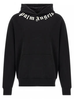 Palm Angels - Black Logo Hoodie