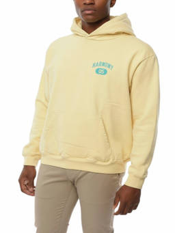 Harmony - Yellow Regular Logo Hoodie