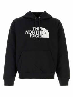 The North Face - Black Logo Relaxed Hoodie