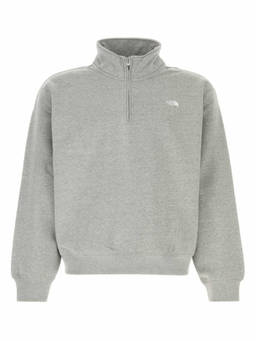 The North Face - Light Grey Logo Sweatshirt