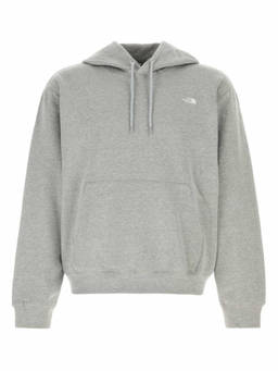 The North Face - Light Grey Logo Hoodie