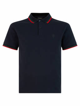 Gucci - Dark Blue Logo Polo T-Shirt