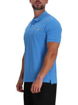 Ps By Paul Smith - Blue Shirt Collar Polo T-Shirt