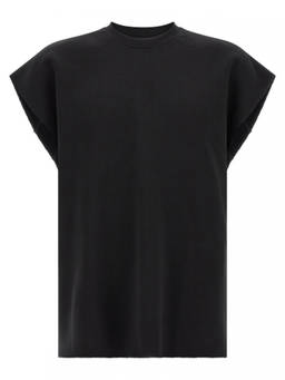 Thom Krom - Black Solid Crew Neck Sweatshirt