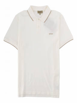 Woolrich - Off White Logo Polo T-Shirt (M)