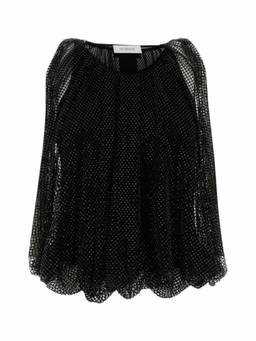Sportmax - Black Textured Top