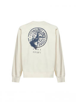Stone Island - Off White Oversized Sweatshirt