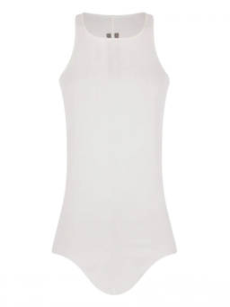Rick Owens - White Round Neck Tank Top (M)