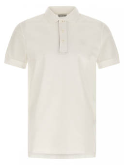 Burberry - White Eddie Polo T-Shirt