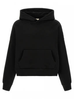 Entire Studios - Black Relaxed Solid Hoodie
