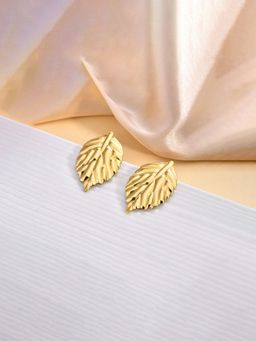 Designs & You - Gold Stainless Steel Women Statement Earrings