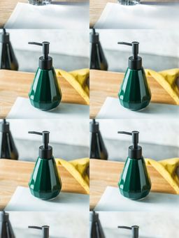 USHA SHRIRAM - Set of 4 250ml Soap Dispenser Bottle-Green