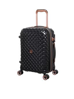 it luggage - Glitzy Black Expandable Trolley Bag