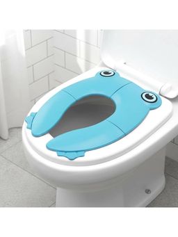 StarAndDaisy - Kids Blue Cute Frog Design Toddler Baby Foldable Potty Training Seat