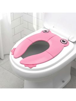 StarAndDaisy - Kids Pink Cute Frog Design Toddler Baby Foldable Potty Training Seat