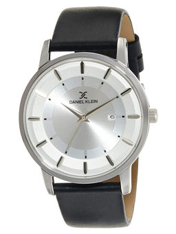Daniel Klein - Silver Round Analog Watch For Men - DK11847 - 5