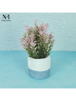 NFI Essentials - Artificial Plants Pot For Home Decor & Office Decoration Small Dry Fake Flower