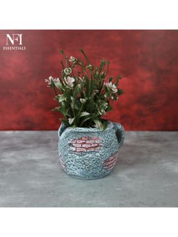 NFI Essentials - Artificial Plants Pot For Home Decor & Office Decoration Small Dry Fake Flower