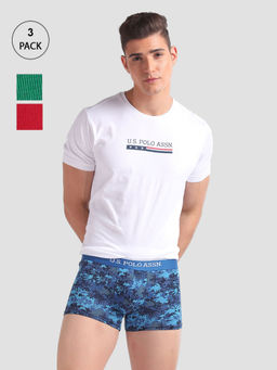 U.S. POLO ASSN. - Mid Rise OET01 Trunks (Pack of 3)