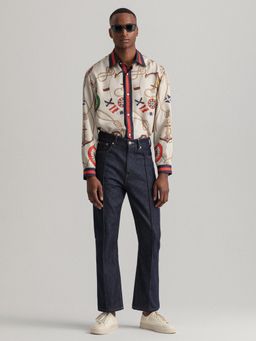 GANT - Men Multi-color Printed Regular Fit Shirt
