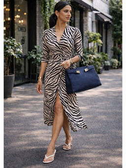 ODDCAT - Selene Navy Blue Calf Leather HandBag