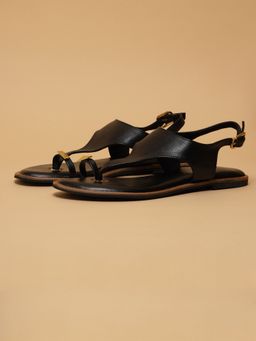 ERIDANI - Women Dory Black Sandals