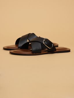 ERIDANI - Women Justine Black Flats