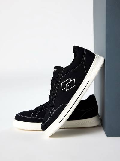 Strada Vele Black Sneakers for Men