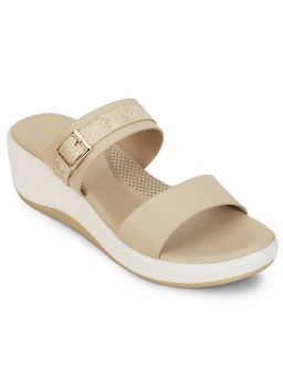 LIBERTY - Healers SSAL-8 Casual Wedge Heels For Women - Beige