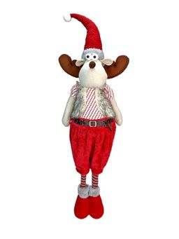 Little Surprise Box - Foldable Tall Winter Themed Mr.Reindeer Self Standing for Christmas