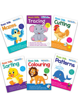 Pegasus - 6 Basic Skills Workbooks for Kids