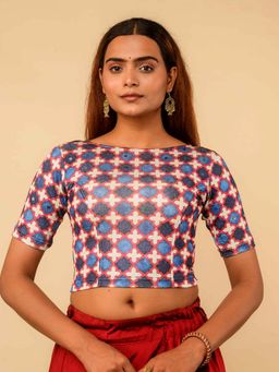 BINDIGASM'S ADVI - Multi Color Printed Pull On Blouse