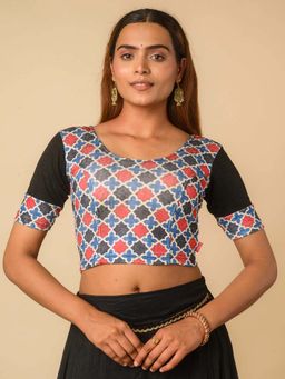 BINDIGASM'S ADVI - Multi Color Printed Pull On Blouse