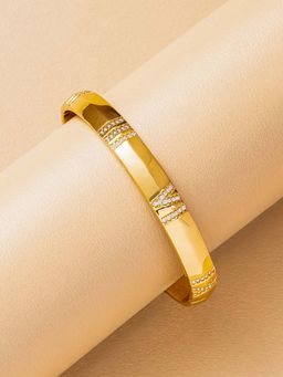 ANAQA JEWELS - Classic Roman Gold Bracelet