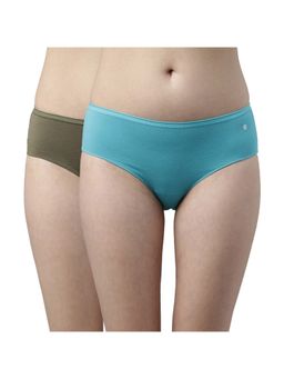 Enamor - Basic Modal Mid Waist Hipster Panty Breathable Antimicrobial Stain Release MH01