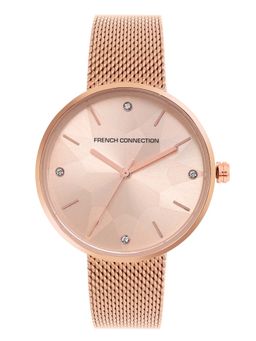 French Connection - Analog Rose Gold Dial Womens Watch-FCN00015A